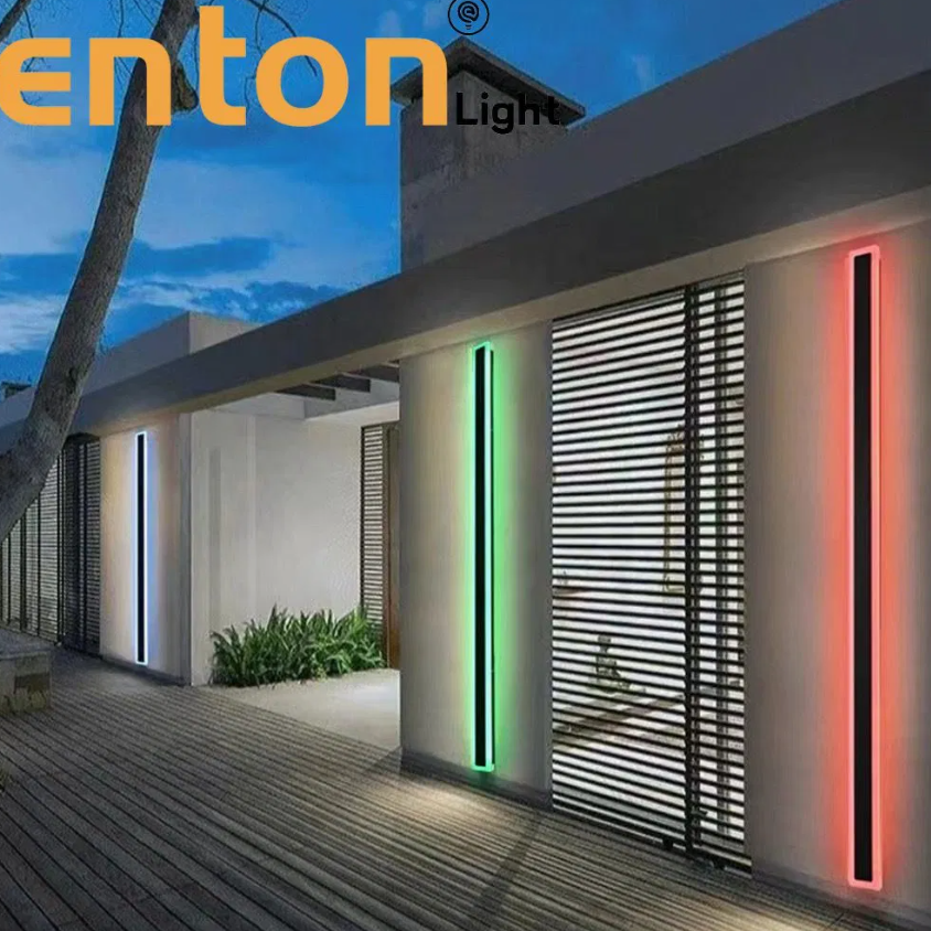 Smart RGB Color Changing Outdoor LED Wall Light IP65 Waterproof Garden Lamp