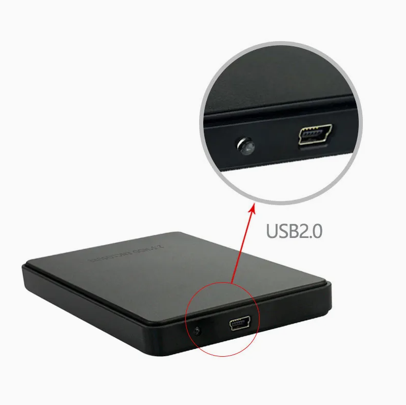 2.5-Inch SATA III USB External HDD/SSD Enclosure Case