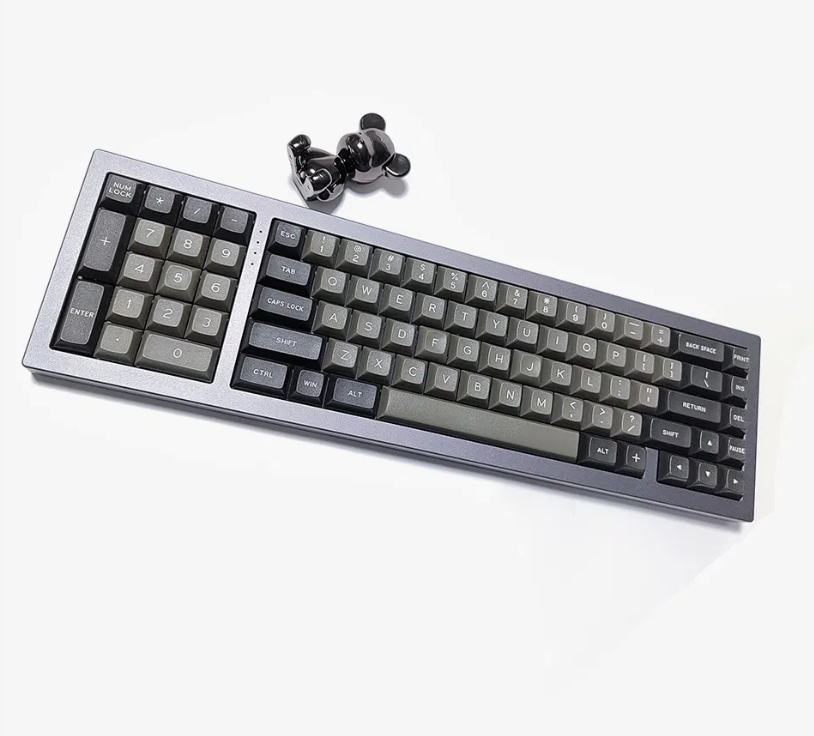 Custom Wireless Mechanical Gaming Keyboard with 2.4GHz, Bluetooth & USB-C