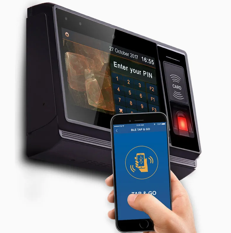 7-Inch Android Biometric Time Attendance Terminal with Fingerprint, RFID, WiFi & Bluetooth