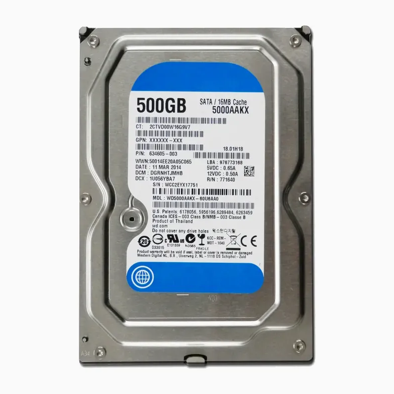 500GB 3.5-Inch SATA Surveillance Hard Drive for CCTV DVR & NVR Systems