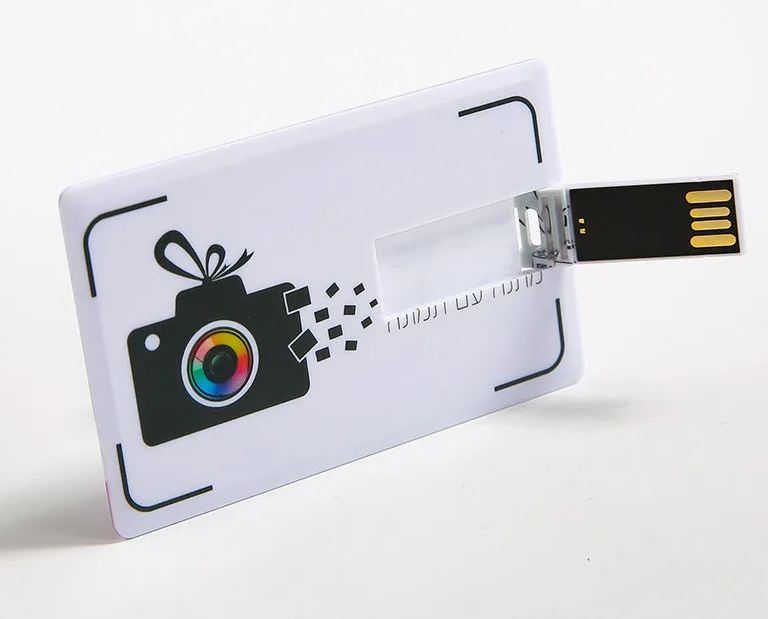 Business Card USB Flash Drive 2GB/4GB/8GB/16GB Credit Card Style USB Storage Device